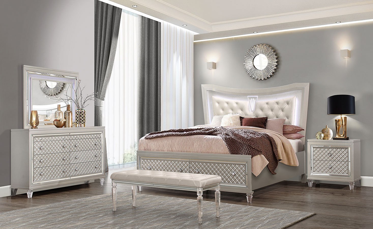 paris bedroom set j&m furniture