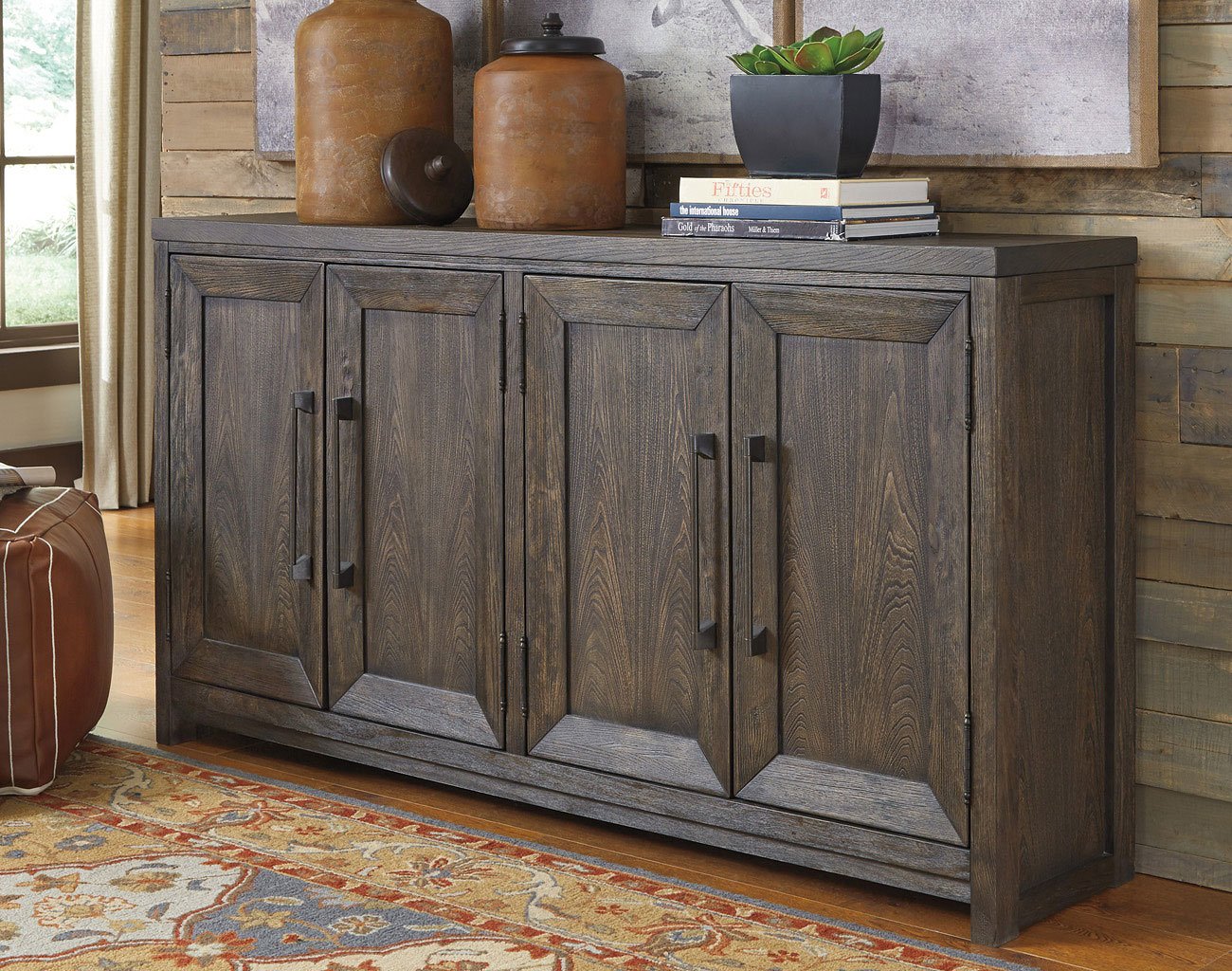 Reickwine Wide Accent Cabinet - Accent Chests and Cabinets - Occasional