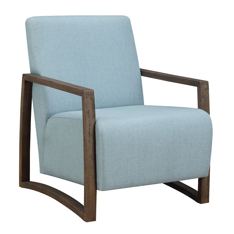 Furman Accent Chair (Light Blue) by Elements Furniture