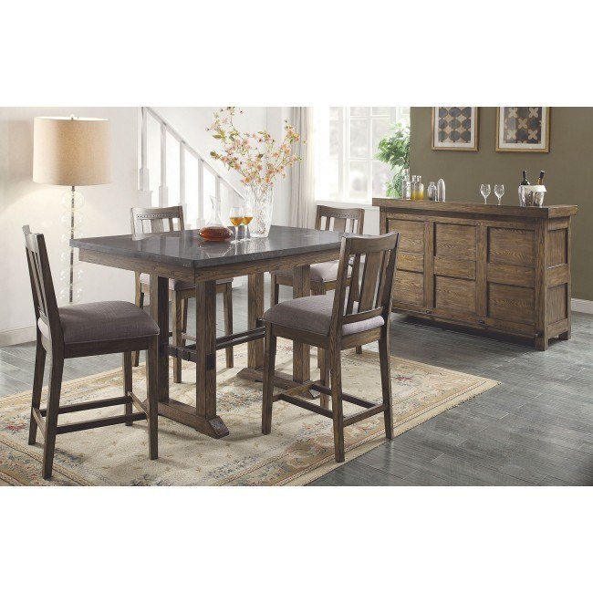 Willowbrook Counter Height Dining Room Set By Coaster Furniture