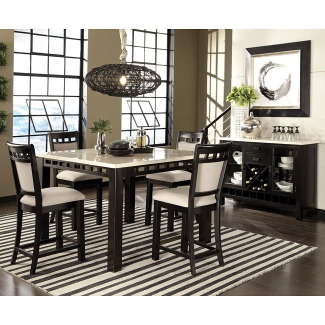 Gateway White Counter Height Dining Room Set by Standard ...