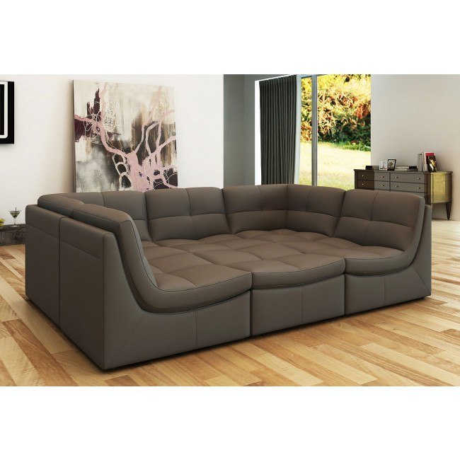 Lego 6 Piece Modular Sectional Grey Lego 6 Piece Modular Sectional Grey