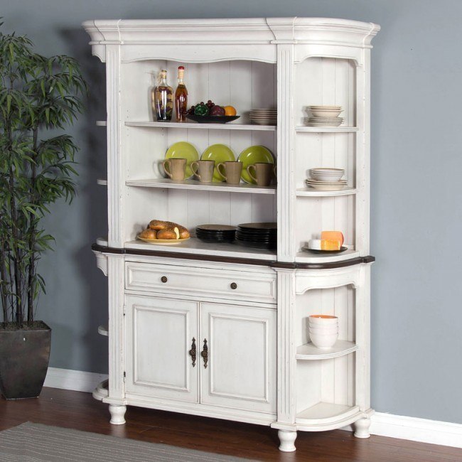 Bourbon County Buffet W Hutch French Country By Sunny Designs