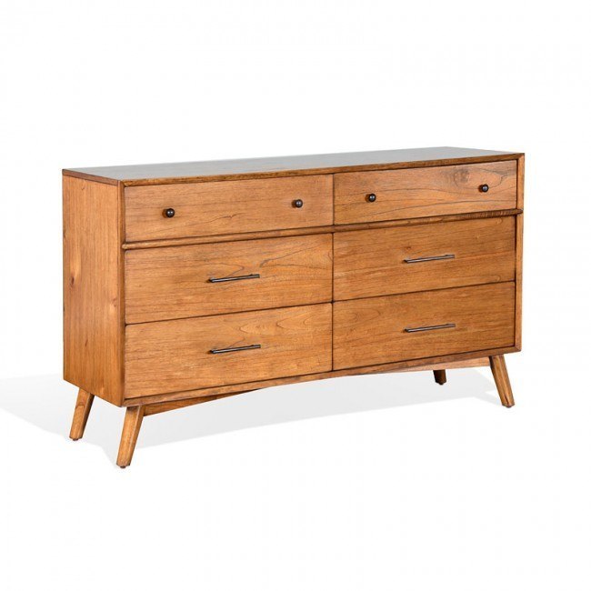 American Modern Drawer Dresser By Sunny Designs Furniturepick