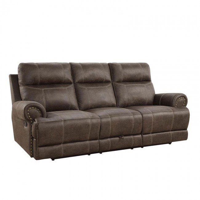 Brixton Reclining Sofa W Drop Down Table By Coaster Furniture Brixton Reclining Sofa W Drop Down