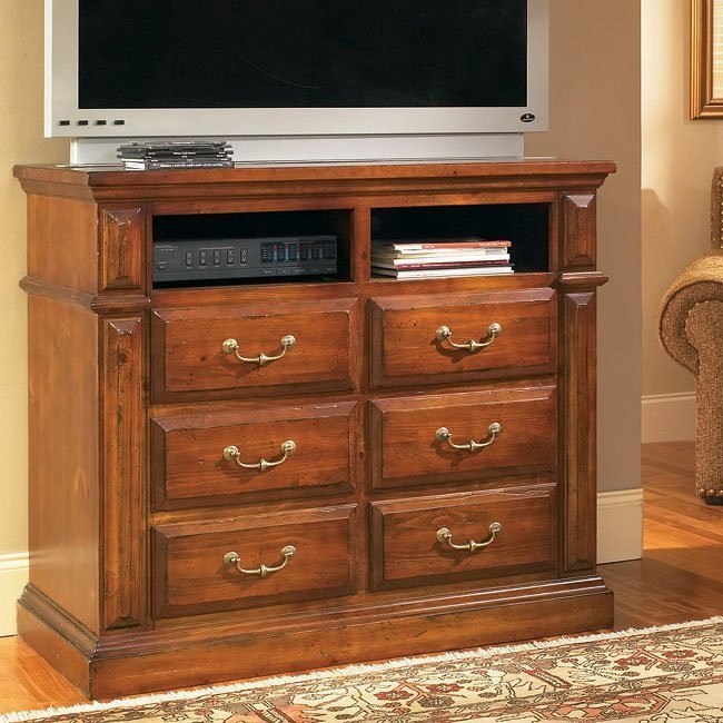 Torreon Media Chest Antique Pine By Progressive Furniture 1 Torreon Media Chest Antique Pine By