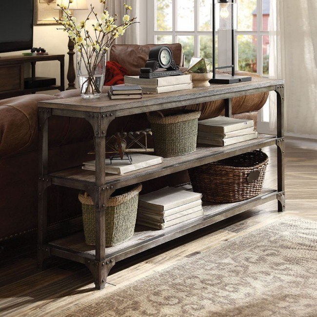 Gorden 60 Inch Server/ Console Table by Acme Furniture ... (650 x 650 Pixel)