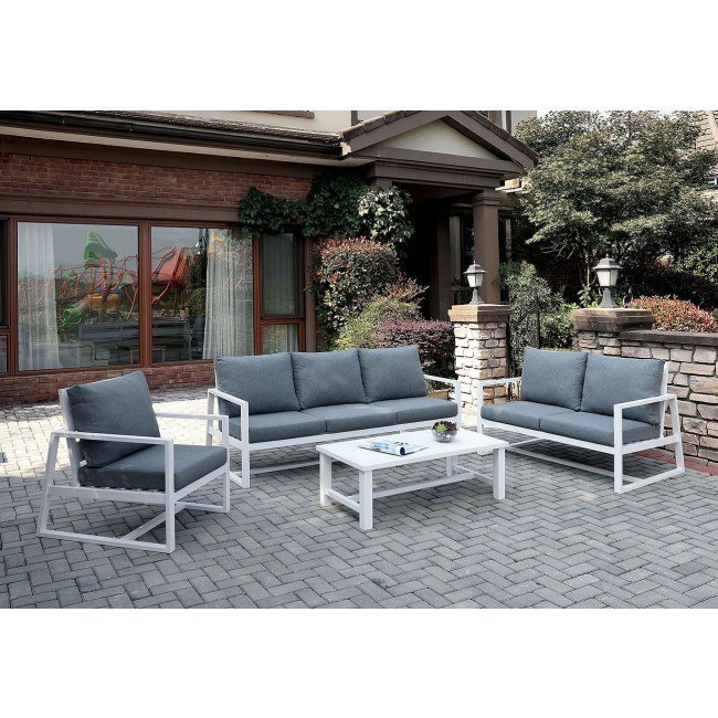 India Outdoor Seating Set Gray India Outdoor Seating Set Gray