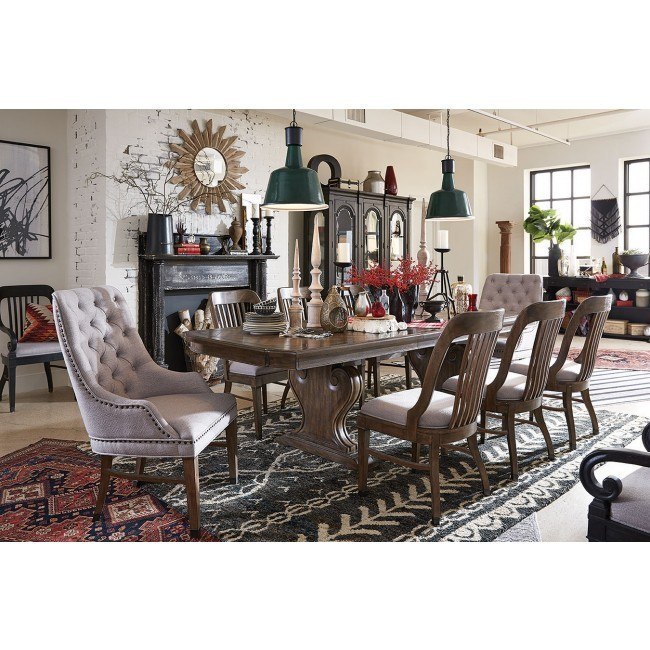 Jefferson Market Dining Room Set W Host Chairs By Magnussen