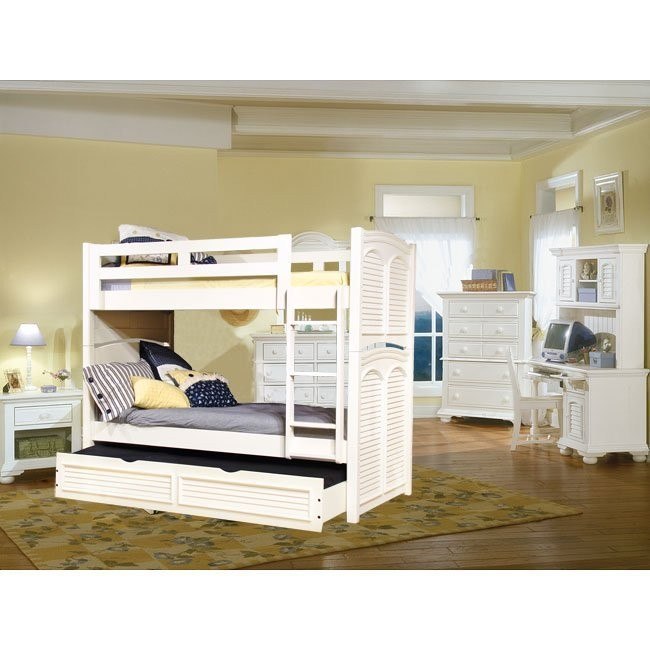 Cottage Traditions Youth Bunk Bedroom Set White American
