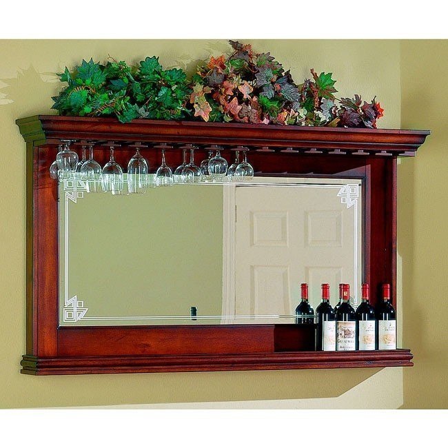 Burnished Cherry Bar Mirror by ECI Furniture, 2 Review(s) FurniturePick