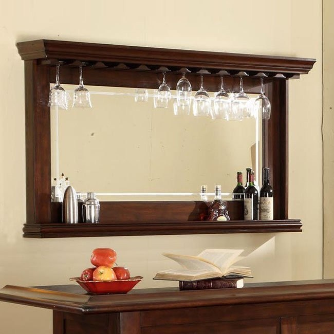 Distressed Walnut Bar Mirror by ECI Furniture, 2 Review(s) FurniturePick