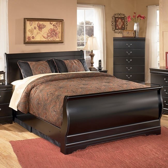 Huey Vineyard Sleigh Bed Signature Design By Ashley Furniture