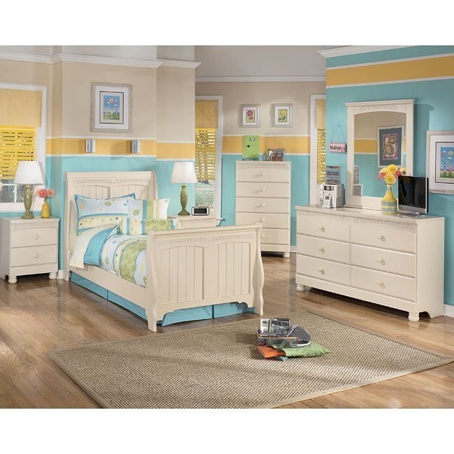 Cottage Retreat Sleigh Bedroom Set