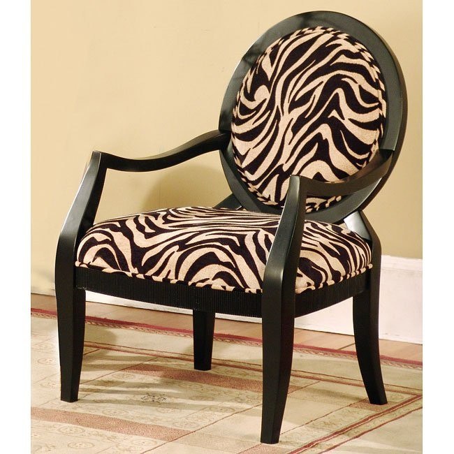 Animal Print Accent Chair World Imports FurniturePick