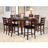 Urbana Counter Height Dining Room Set (Cherry)