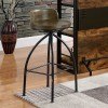 Industrial Swivel Bar Stool