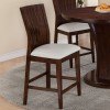 Daria Counter Height Chair (White) (Set of 2)