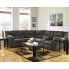 Tambo Pewter Reclining Sectional Set