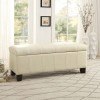 Clair Lift Top Storage Bench (Taupe)