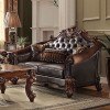 Vendome II Loveseat (Dark Brown)