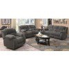Weissman Reclining Living Room Set (Charcoal)