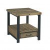 Workbench Rectangular Drawer End Table