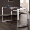 Chrome Frame Writing Desk