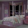 Princess Canopy Bed (Pink)