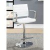 Sedona Adjustable Bar Stool (White)