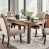 Sania I Dining Table (Rustic Oak)