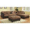 G295 Reversible Sectional Set (Chocolate)