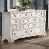 Heirloom Triple Dresser (White)