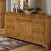 Cottage Traditions Triple Dresser (Sandstone)
