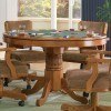 Mitchell Poker/ Bumper Pool Game Table (Oak)