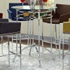 Modern Bar Table w/ Wine Rack