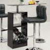12045 Series Modern Bar Table (Black)