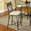 12083 Series Metal Counter Height Stool (Set of 2)