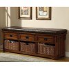 Large Storage Bench w/ Baskets