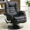 Leather-Like Recliner (Black)