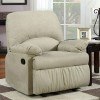Microfiber Glider Recliner (Sage)