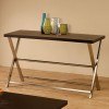 Wood and Metal Modern Sofa Table