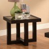 Black Coffee Finish End Table