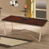 Wood and Metal Coffee Table