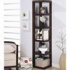 Contemporary Corner Bookcase