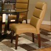 Adele Side Chair (Caramel) (Set of 2)