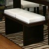 Kemper Two Cushion Bench (Ivory)
