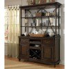 Saddle Ridge Sideboard w/ Hutch