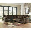 Atmore - Chocolate Sofa Sectional Set