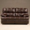 Rashane DuraBlend - Saddle Reclining Loveseat
